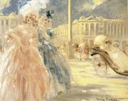 Louis Lcart Place de la Concorde oil painting artist
